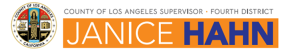 County of Los Angeles Supervisor Janice Hahn