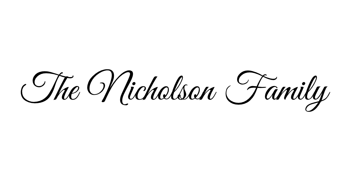 The Nicholson Family