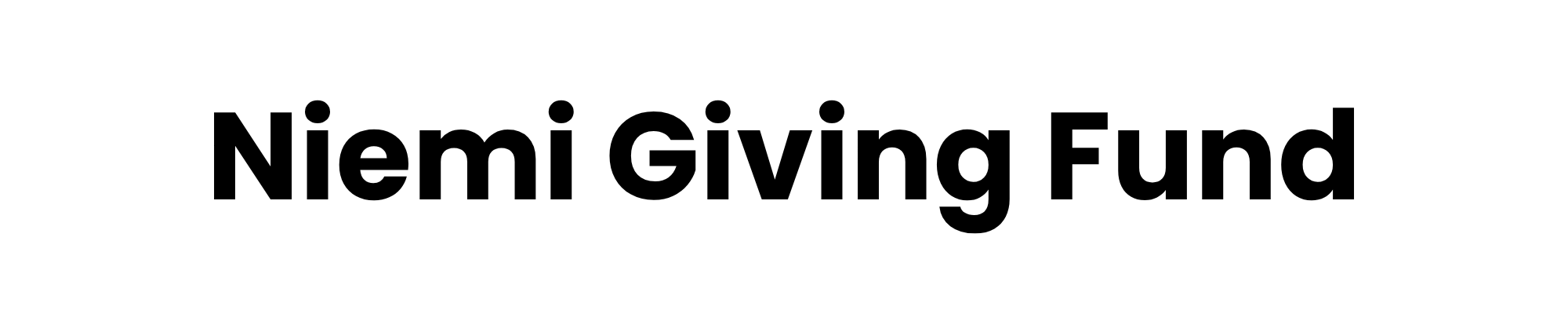 Niemi Giving Fund