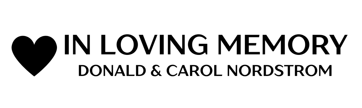 Donald & Carol Nordstrom Memorial