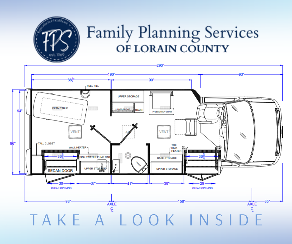 Mobile Medical Van Layout