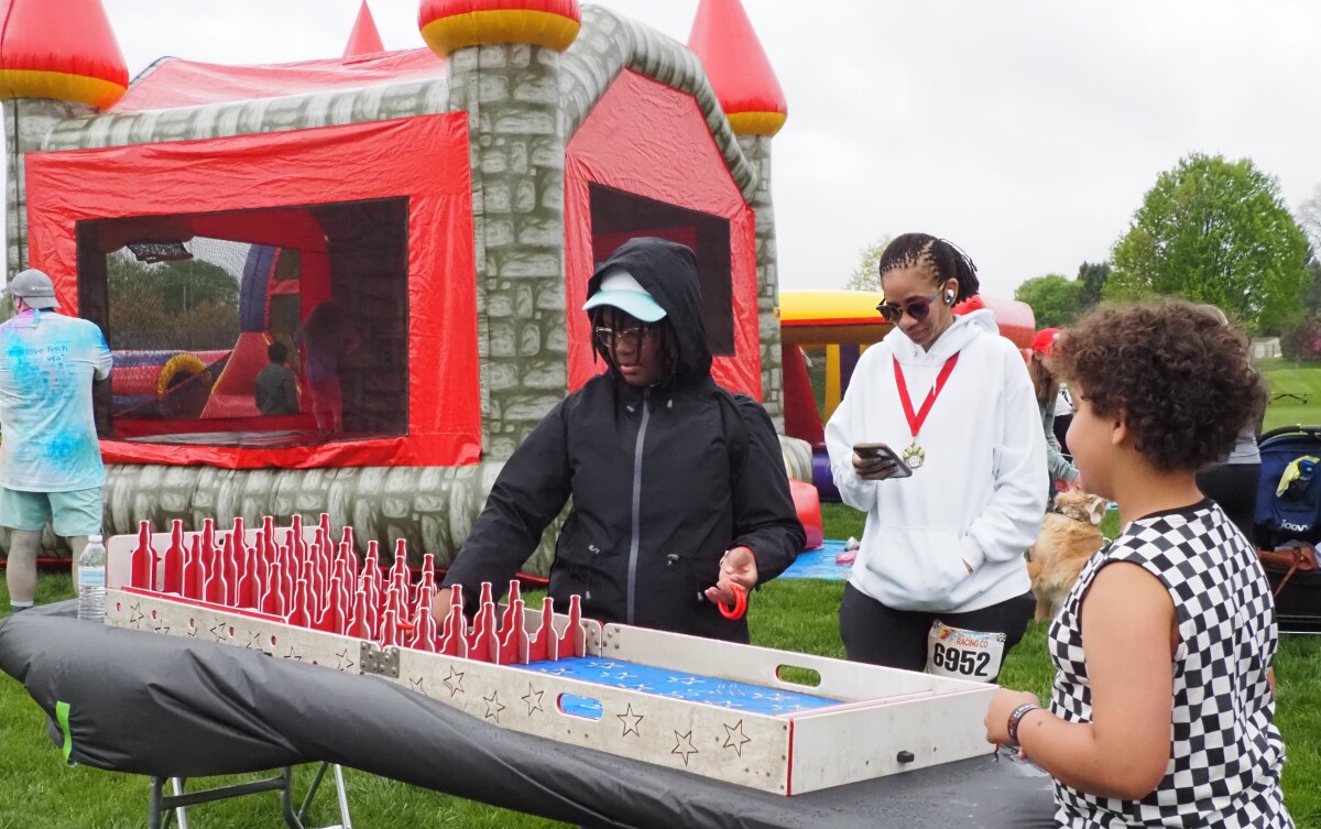 Kids Zone w/ Games & Inflatables