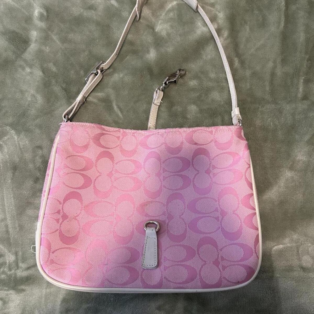 COACH Pink Crossbody Purse