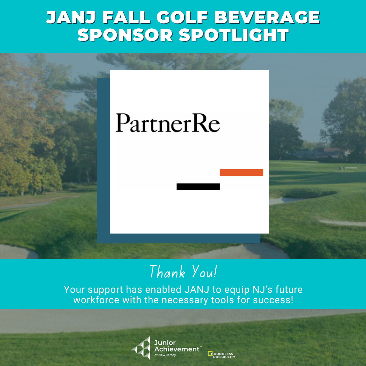 PartnerRe Beverage Sponsor