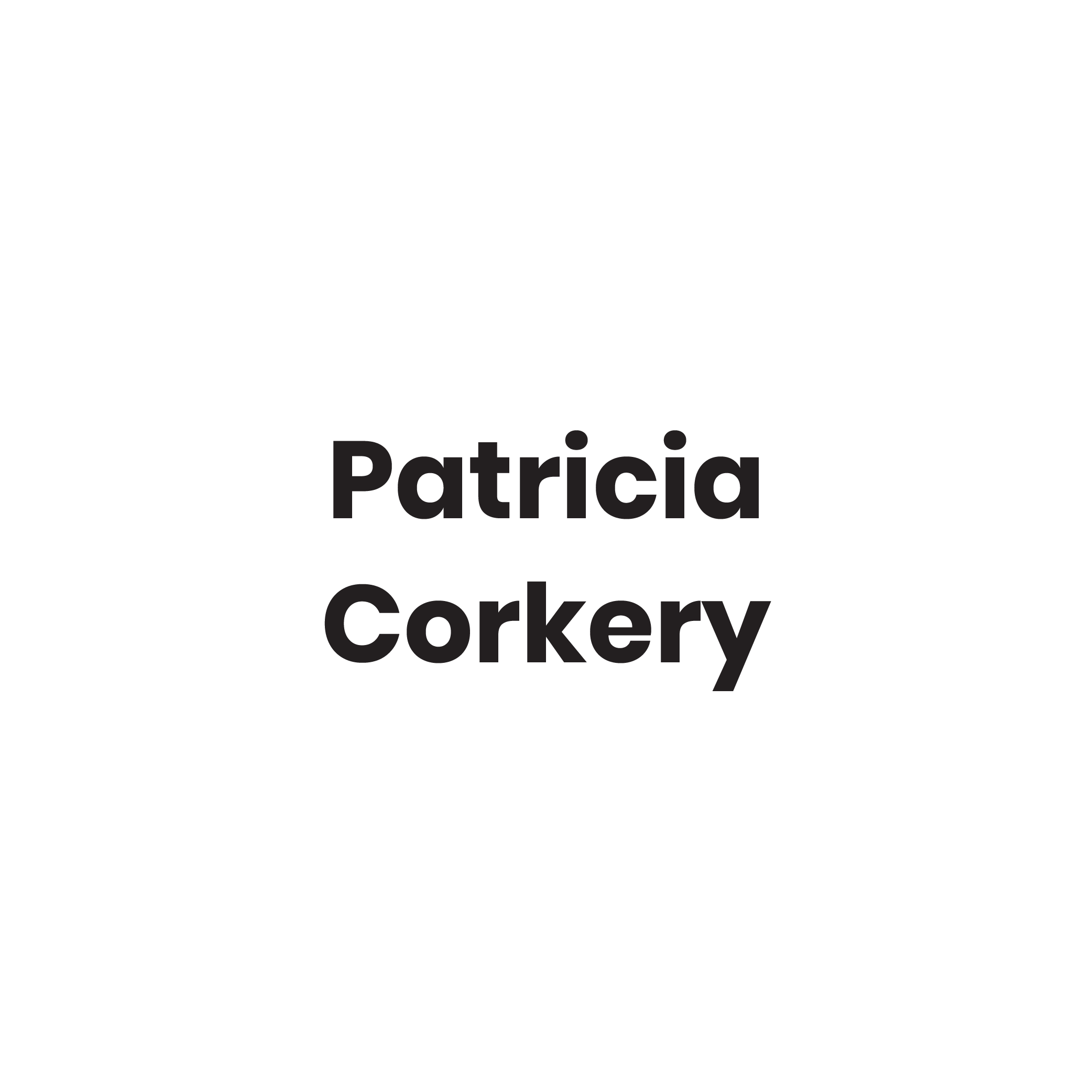 Patricia Corkery