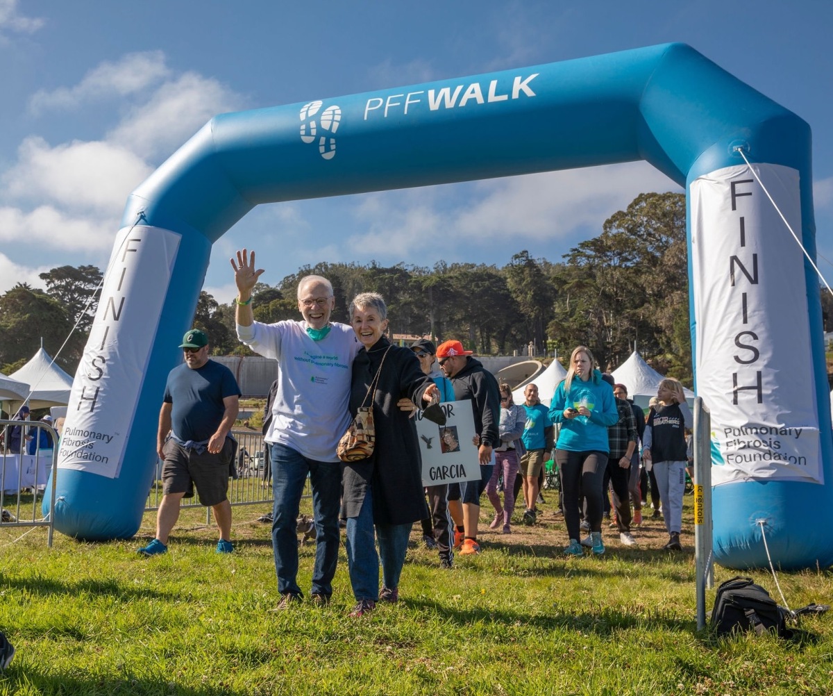 Finishing SF Walk with Vicki