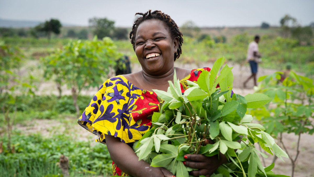 Philomene, farmer, DRC