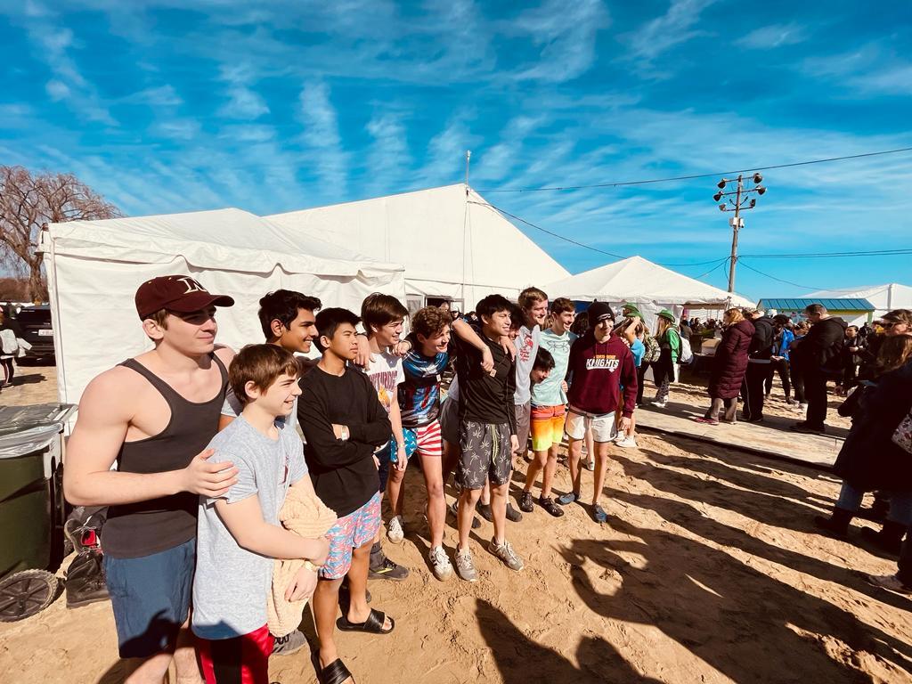 1st Polar Plunge 2023 for WIllows and Northridge!!