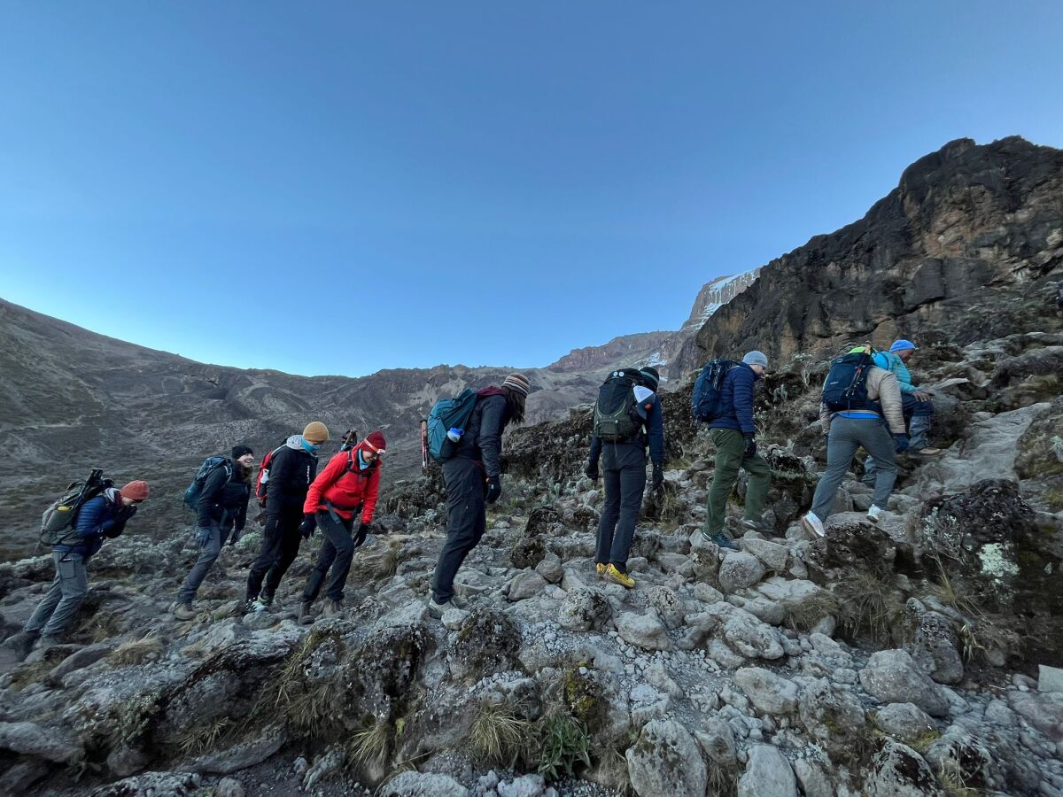 2/13/26: Day 4 (Baranco wall to Karanga camp)