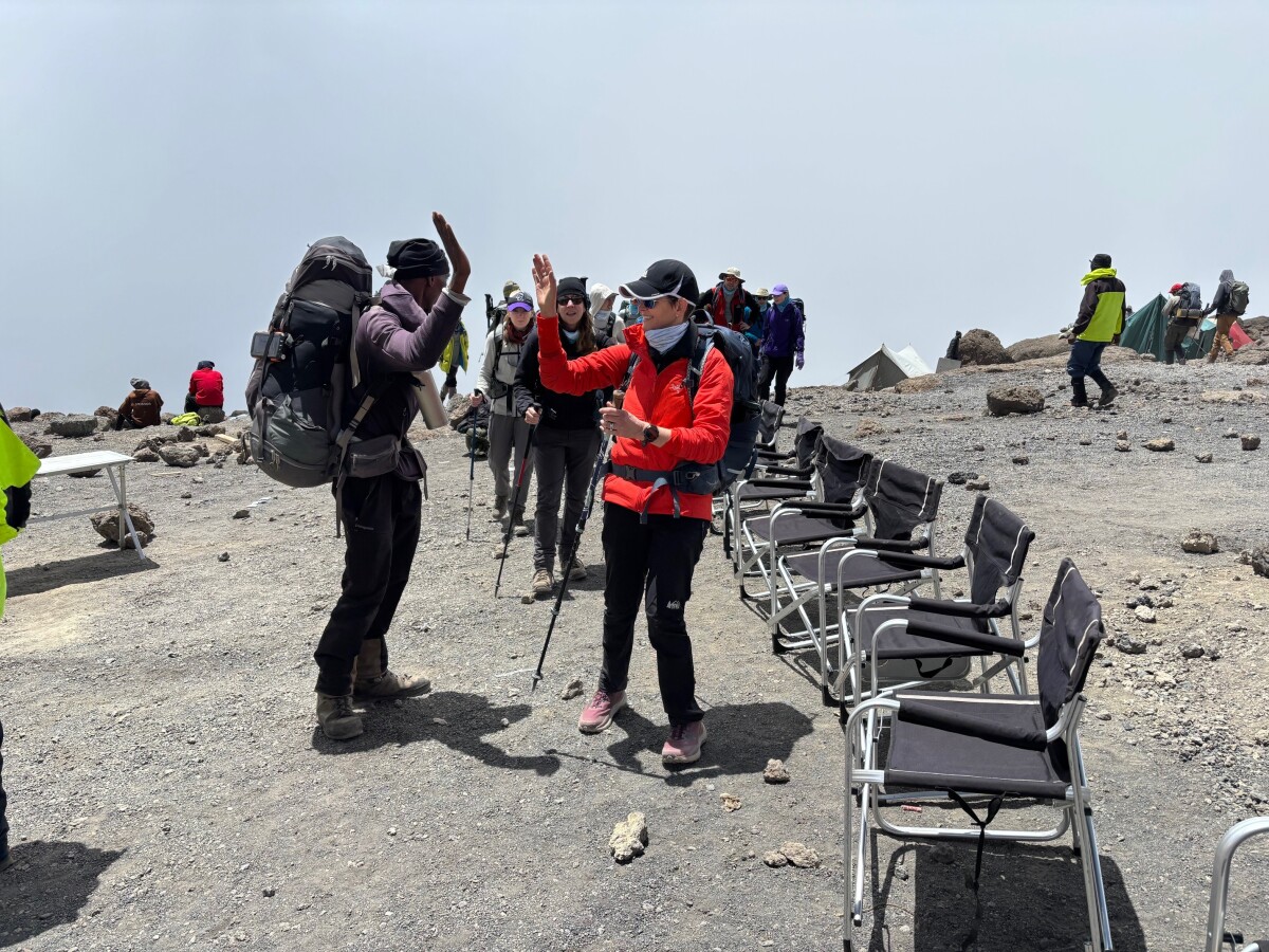 2/14/26: Day 5 (Karanga Camp at 13,300 feet to Kosovo Camp at 15,900 feet)