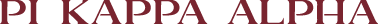Pi Kappa Alpha Fraternity - Mu Chi Chapter