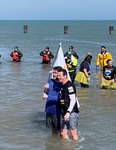The first day we began our partnership in TM - at the 2024 Polar Plunge!