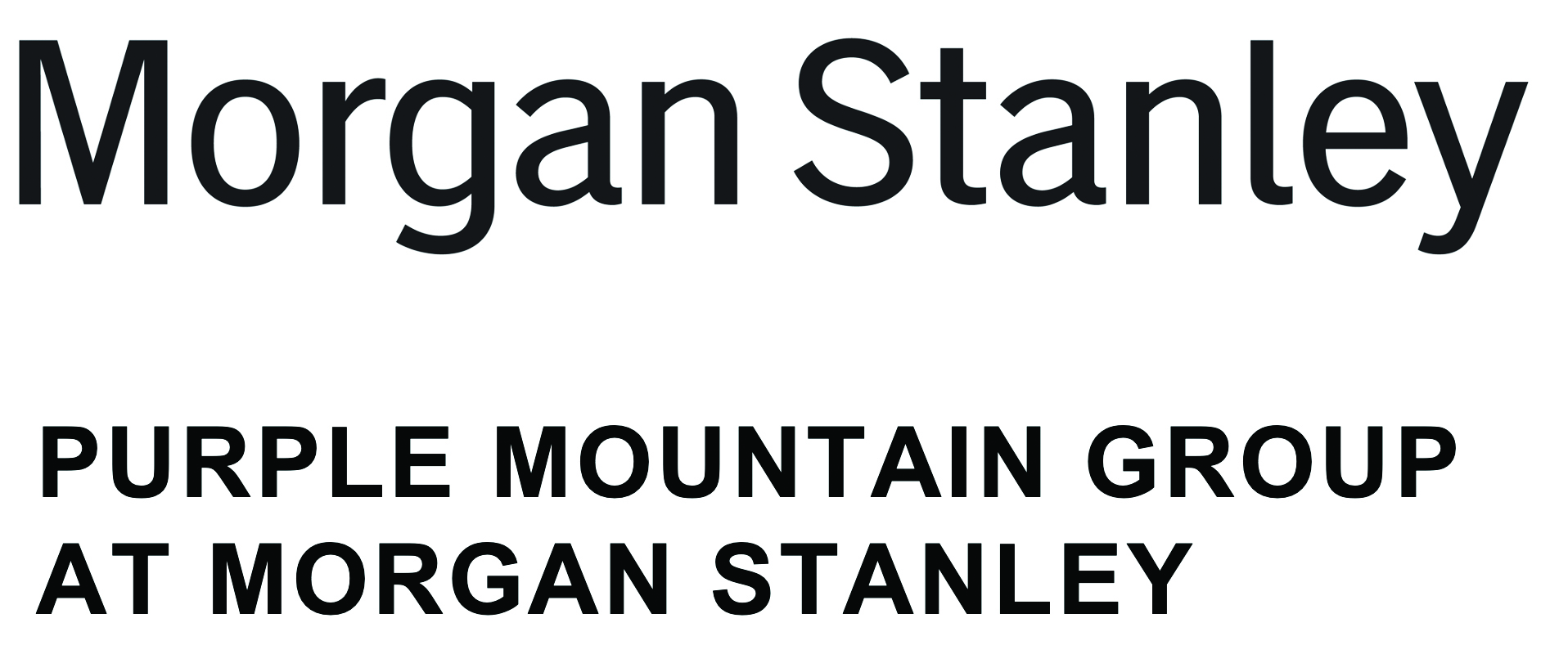 Purple Mountain Group at Morgan Stanley