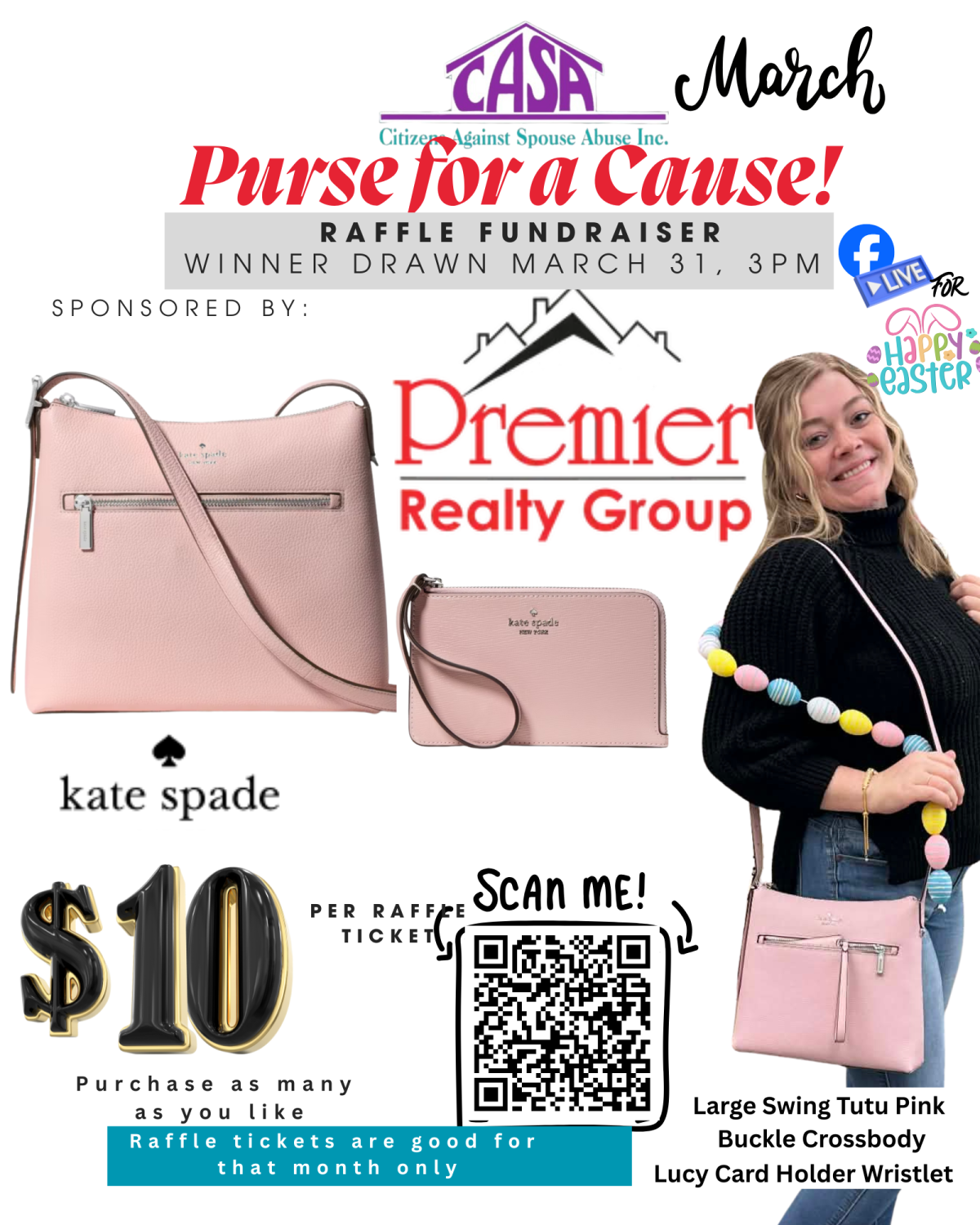 March Purse sponsored by Premier Realty Group