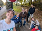 10K race cheering crew – "my" kidney included