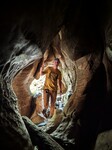 Exploring a Cave at Lost Creek Falls