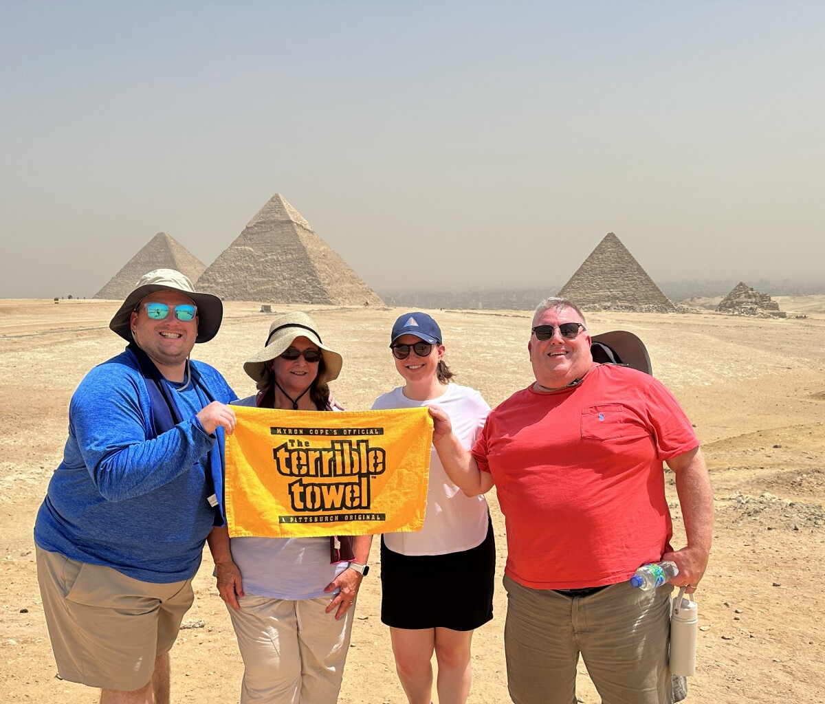Terrible Towels in Egypt!