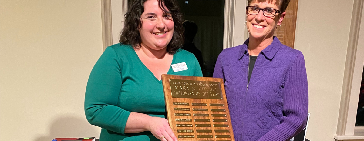Kate Crosby and Rebecca Hopp recognized in 2022 for the Hezekiah Smith Historical Marker