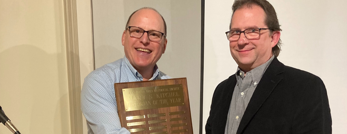 Dr. Chris Petras recognized in 2023 for 'Grand Haven Purple Hearts'
