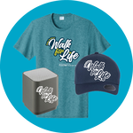 Raise $1,000 and score a PNW Walk for Life T-shirt and a Ligh-up Bluetooth speaker.