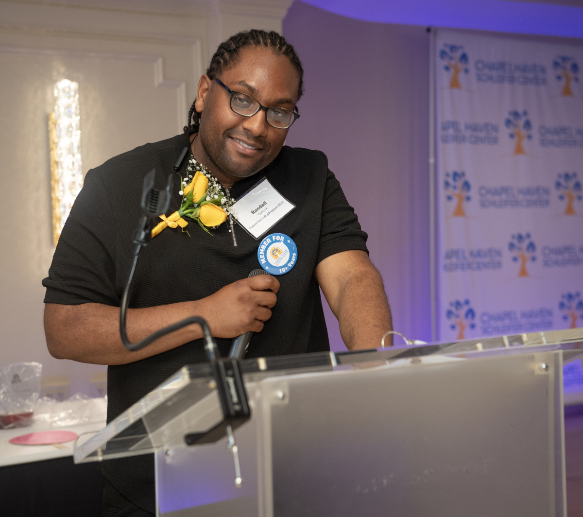 Randall emcee of the day