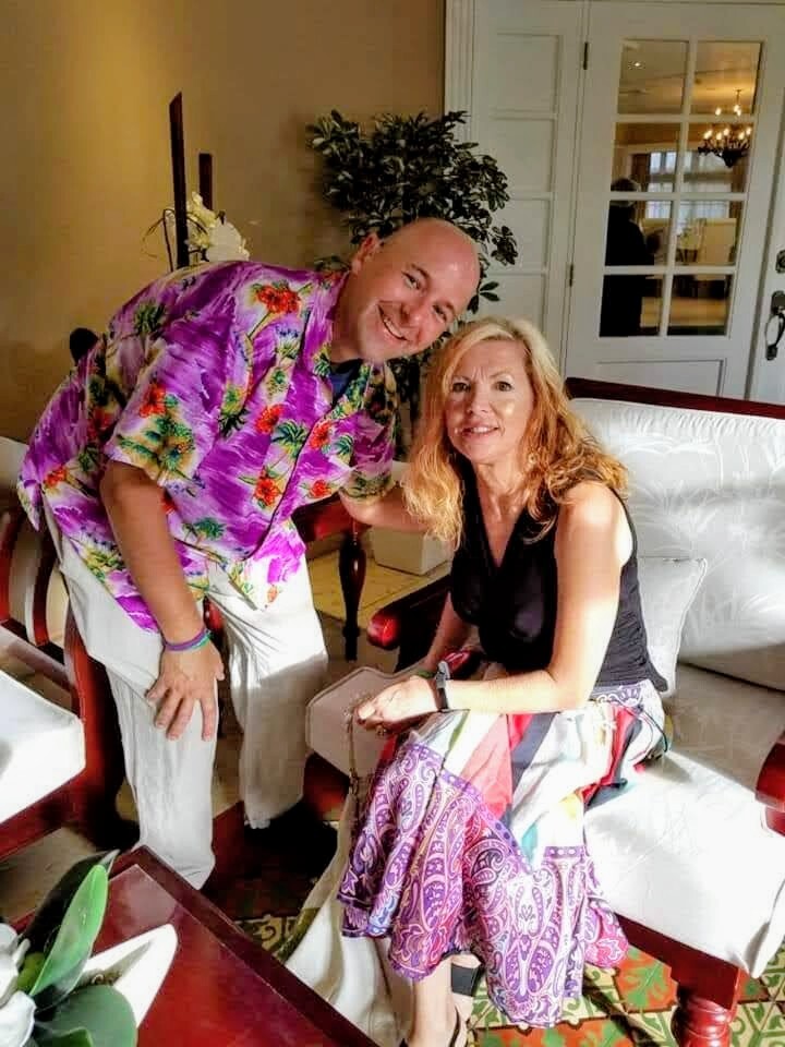 The July birthday buddies, Reggie and Phil