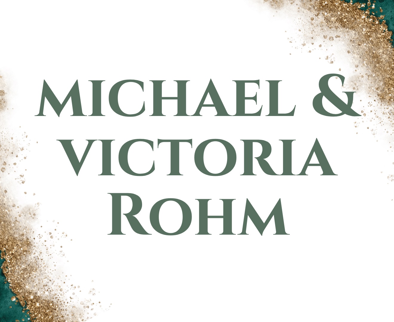 Michael and Victoria Rohm