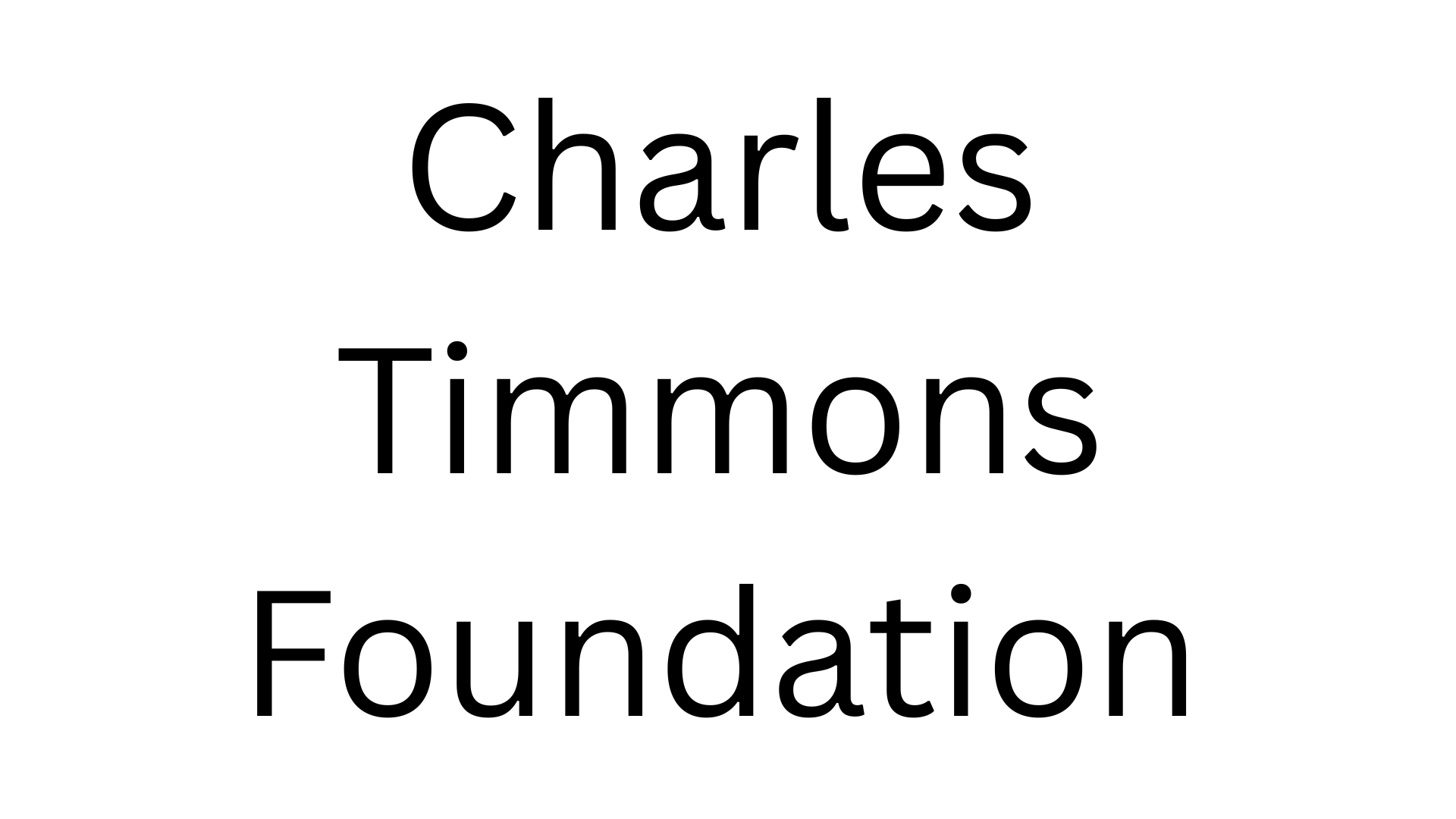 Charles Timmons Foundation