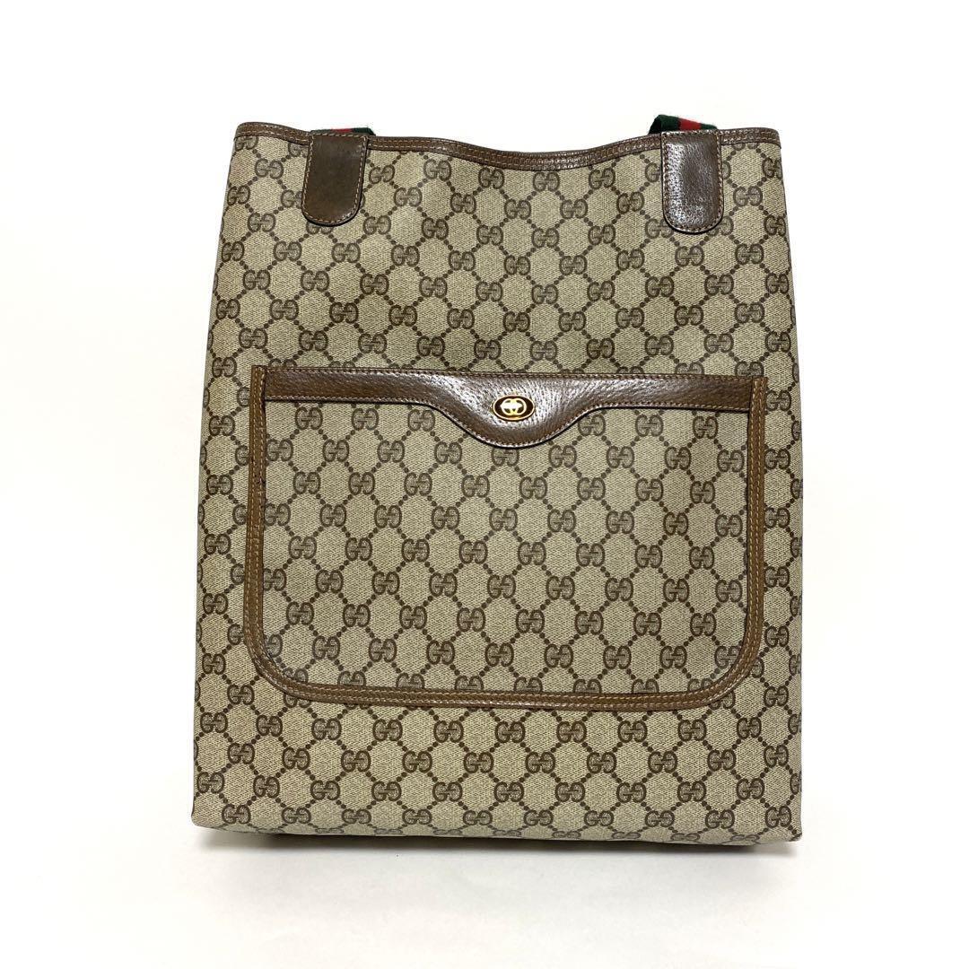 GUCCI Sherry Line Tote Shoulder Bag