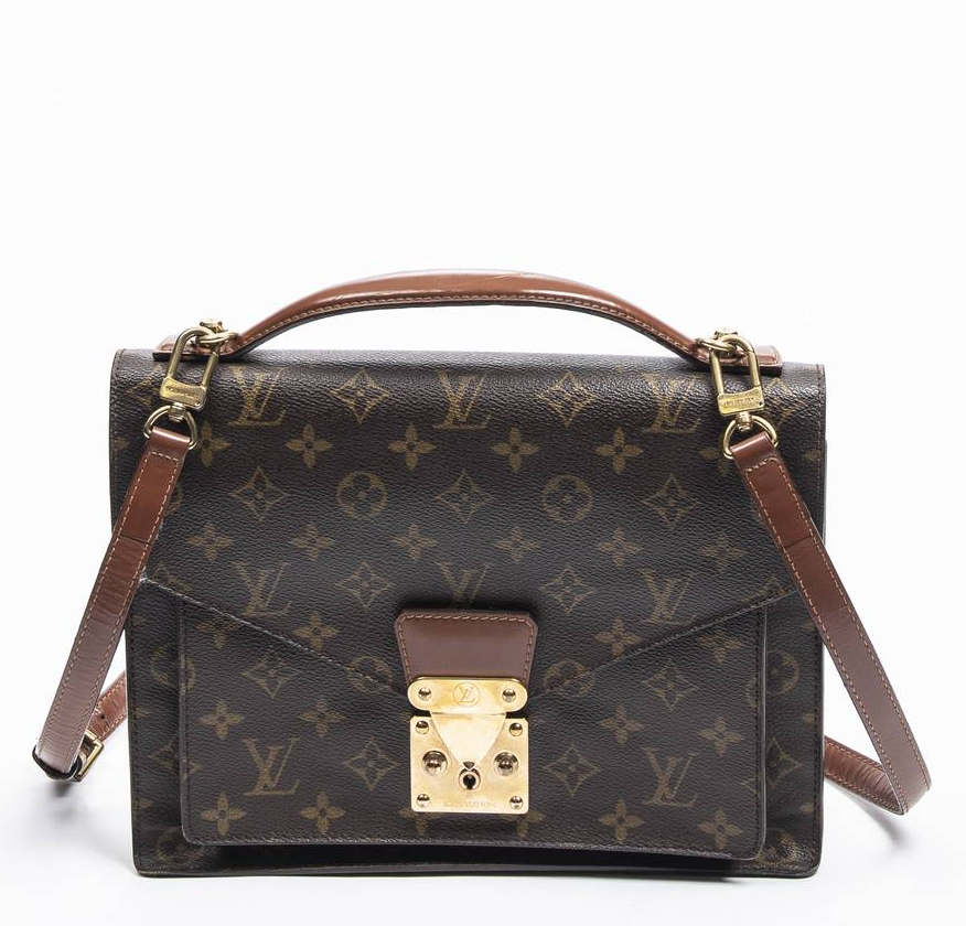Louis Vuitton Monogram Canvas Monceau Shoulder Bag