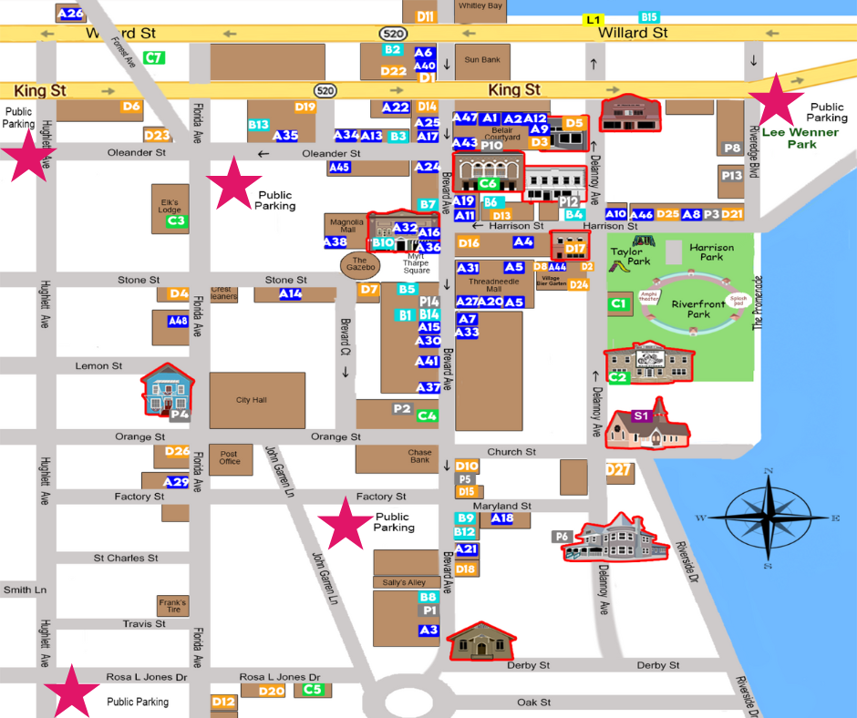 Parking in Cocoa Village