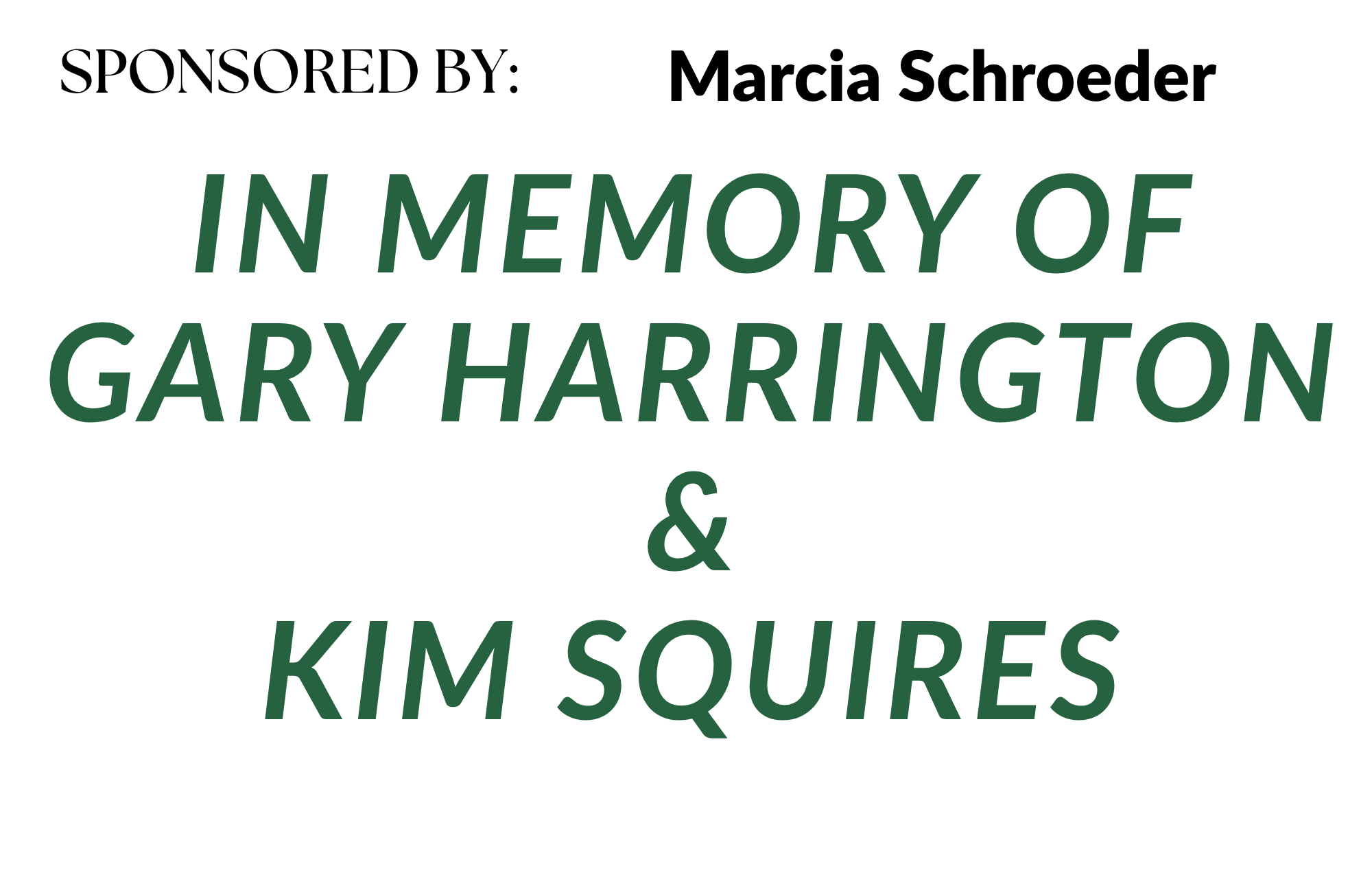 Marcia Schroeder