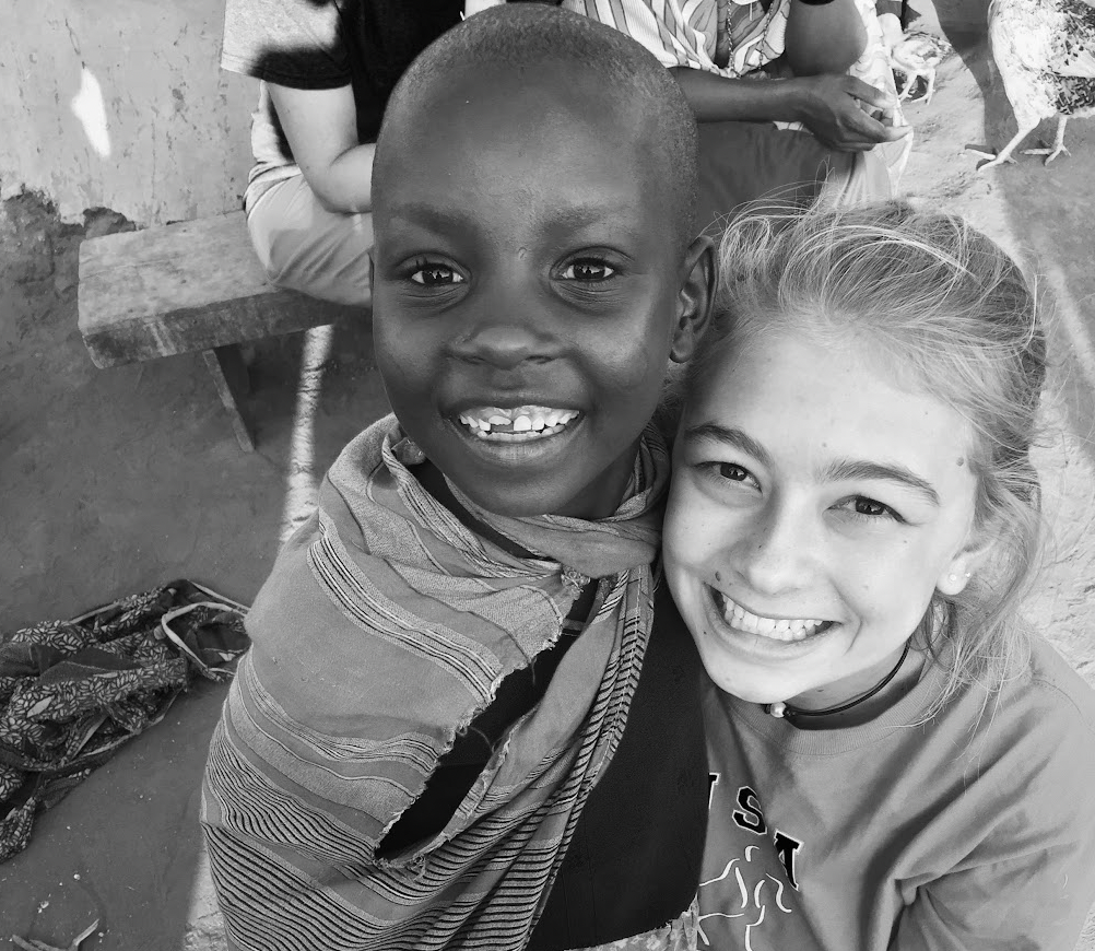 Ansley's first visit to Tanzania, 2016