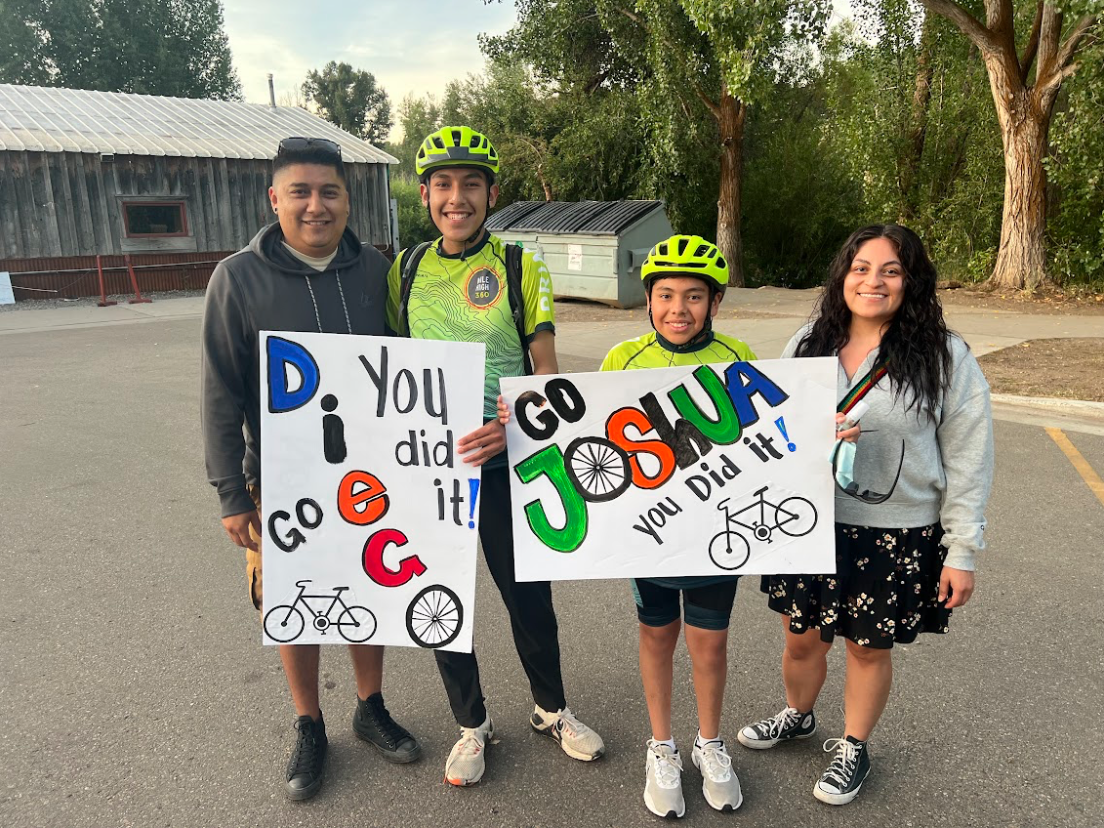 Josh and Diego's Parents Cheering For Them