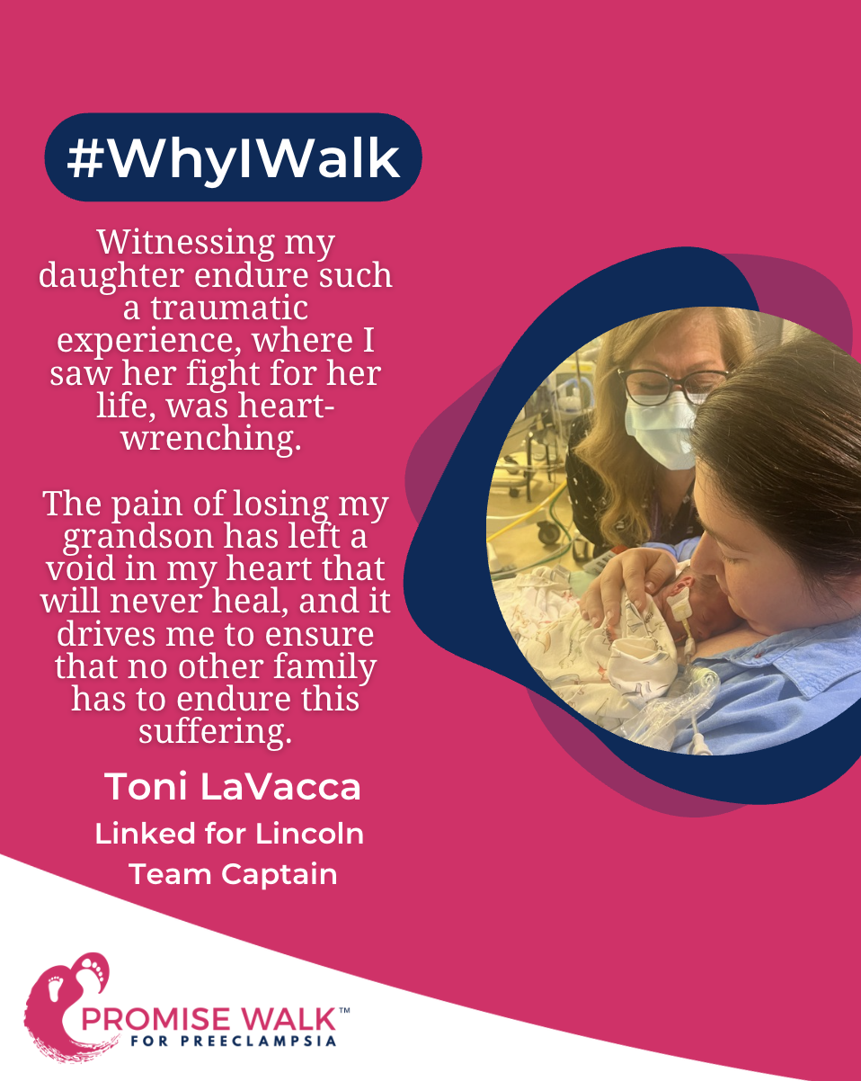 Meet one of our walk chair's mom, Toni