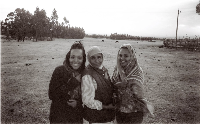 Blaine with Sukare Nure (Bekoji Program Manager), & Fetiya Abdi (Bekoji Head Coach)