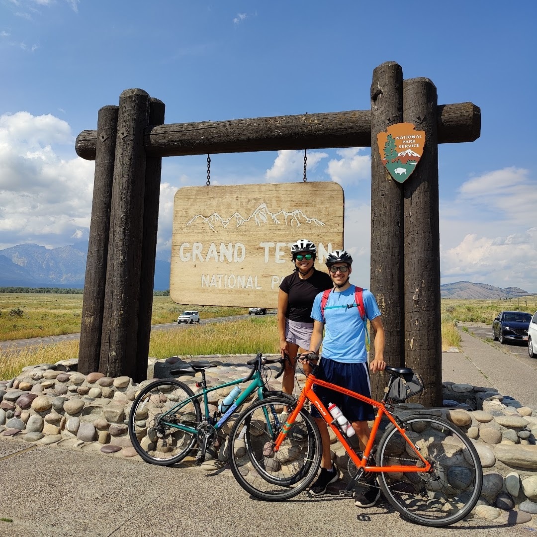 Biking in the Tetons!
