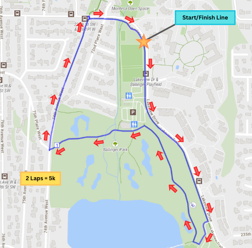 2026 5k Route 