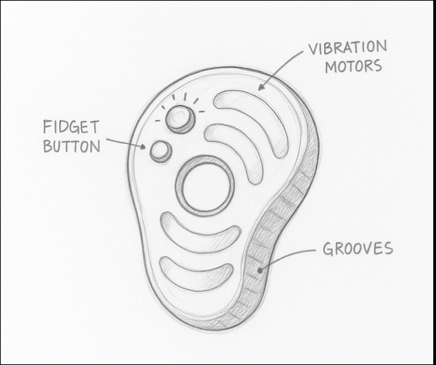 Our sketch of the first prototype
