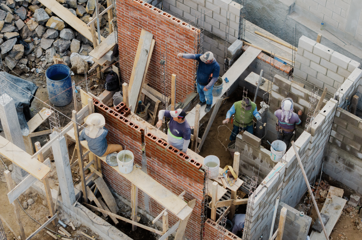 The project has employed many local contractors!