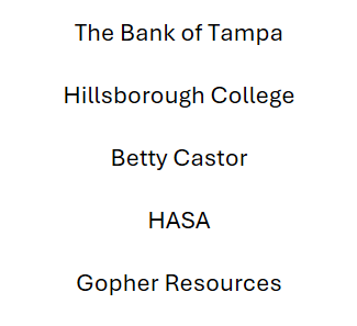 Scholar Sponsors