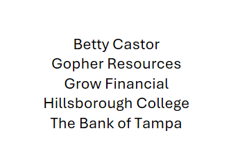 Scholar Sponsors