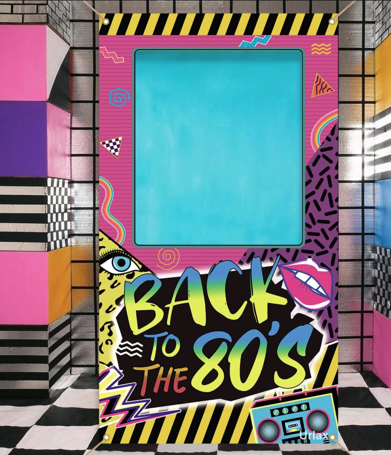 80's Photo Booth Station