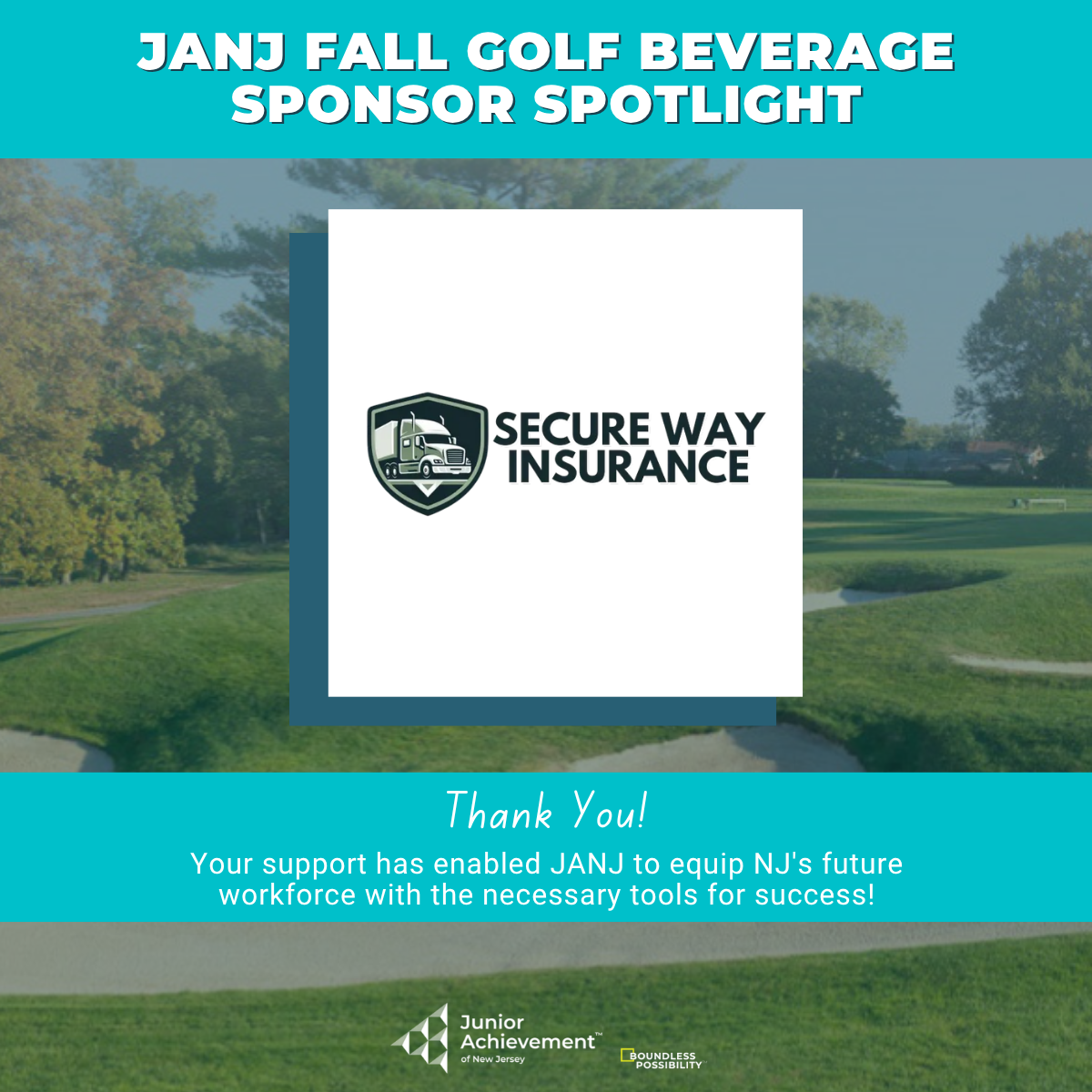 Secureway Insurance Beverage Sponsor