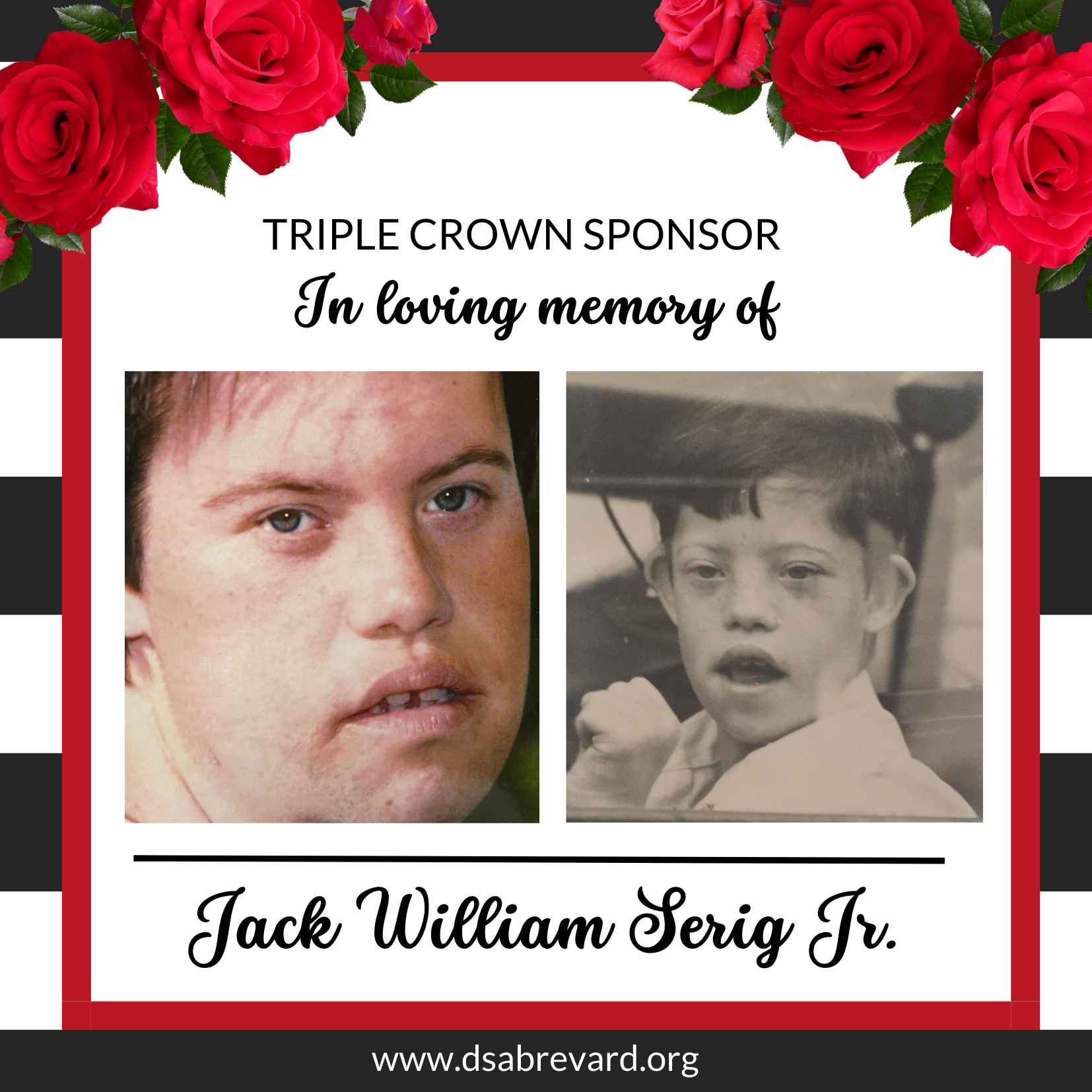 In Loving Memory of Jack William Serig Jr.