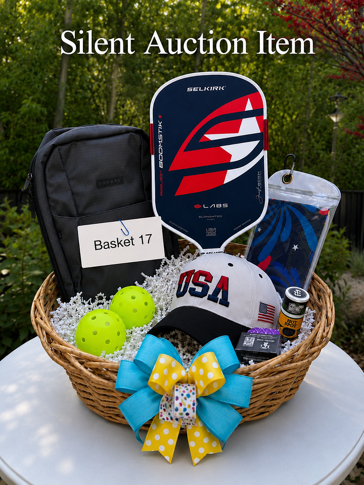 SILENT AUCTION BASKET #SA1 Ultimate Pickleball Player Package