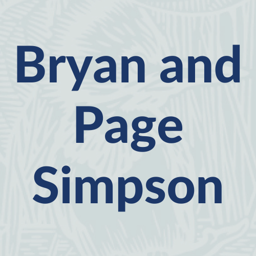 Bryan and Page Simpson