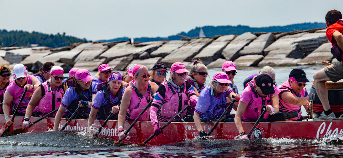 BCS Dragons United - Hope in the Boat, NY and Pink Dragon Ladies, FL