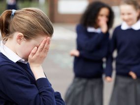 A student with a speech sound disorder is at risk for being bullied, struggling with friendships, and enjoying school less.