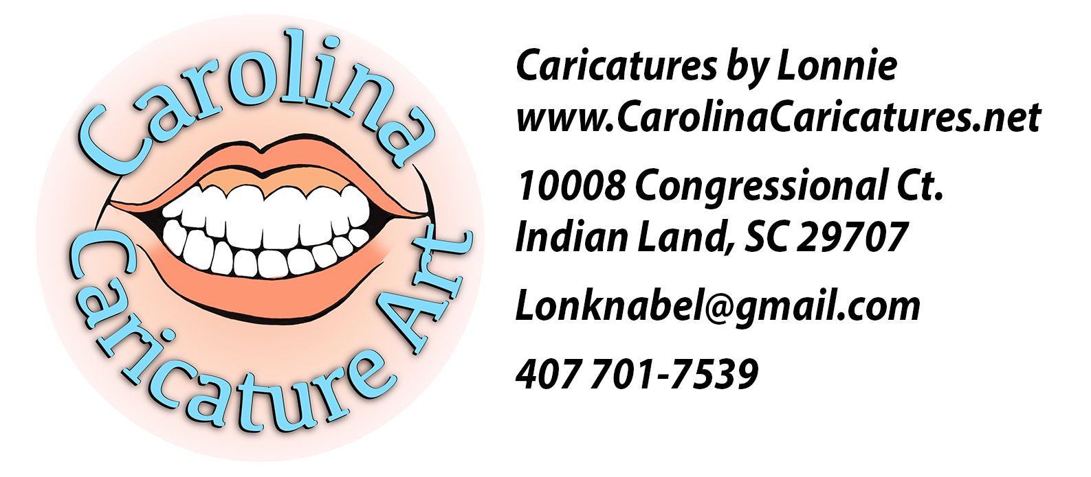 Carolina Caricature Art